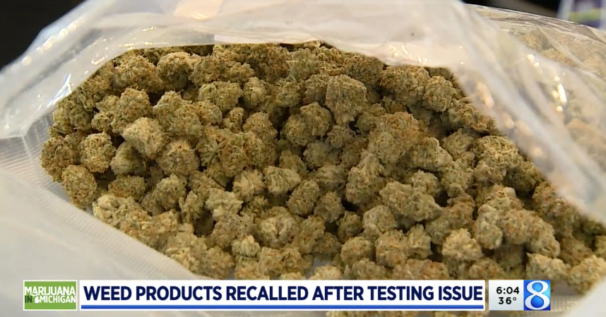 More than 400 Michigan pot shops affected by massive testing recall